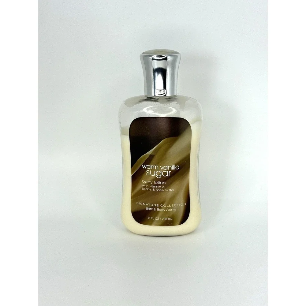 VTG 70% Full Bath Body Works Warm Vanilla Sugar Body Lotion Signature Collection